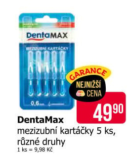 Mezizubní kartáčky Dentamax