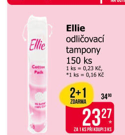 Odličovací tampony Ellie