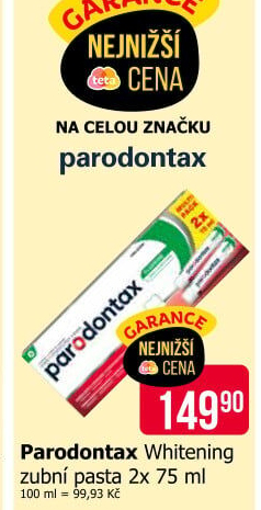 Pasta na zuby Whitening Parodontax