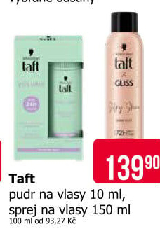 Pudr na vlasy Taft Schwarzkopf