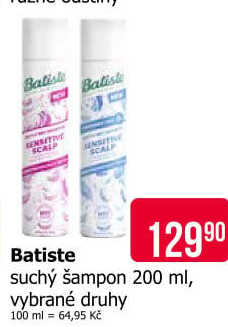 Šampon suchý Batiste