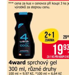 Sprchový gel 4Ward