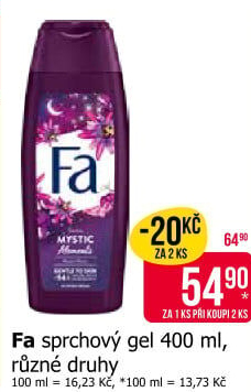 Sprchový gel Fa