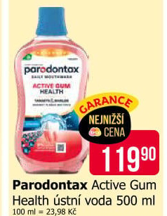 Ústní voda Parodontax