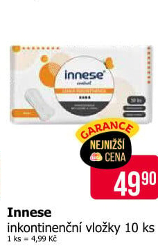 Vložky dámské inkontinenční Innese