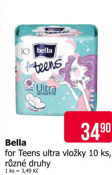 Vložky Ultra Bella for Teens