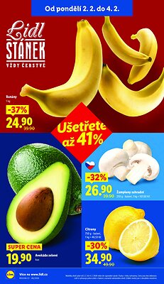 akční leták Lidl 2.2.2026-4.2.2026
