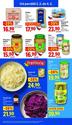 akční leták Lidl 2.2.2026-4.2.2026