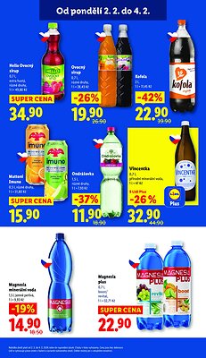 akční leták Lidl 2.2.2026-4.2.2026