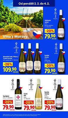 akční leták Lidl 2.2.2026-4.2.2026