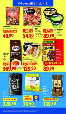 akční leták Lidl 2.2.2026-4.2.2026