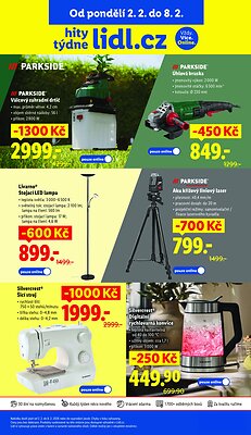 akční leták Lidl 2.2.2026-4.2.2026