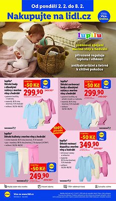 akční leták Lidl 2.2.2026-4.2.2026
