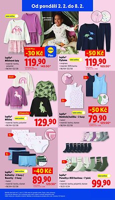 akční leták Lidl 2.2.2026-4.2.2026