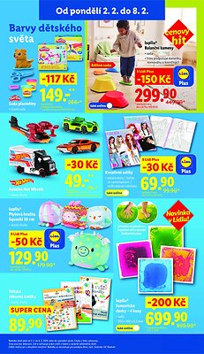 akční leták Lidl 2.2.2026-4.2.2026
