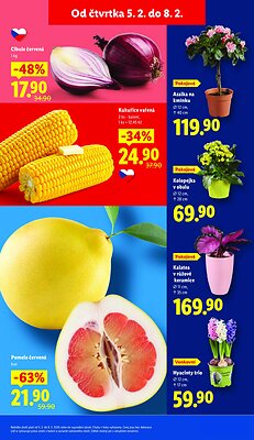 akční leták Lidl 5.2.2026-8.2.2026