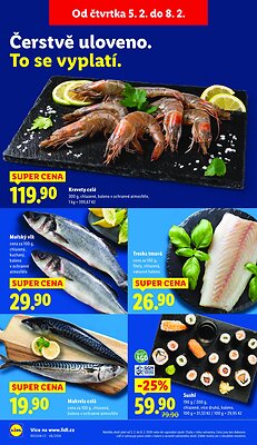 akční leták Lidl 5.2.2026-8.2.2026