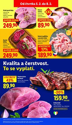 akční leták Lidl 5.2.2026-8.2.2026