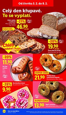 akční leták Lidl 5.2.2026-8.2.2026
