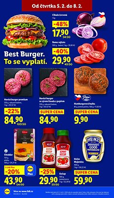 akční leták Lidl 5.2.2026-8.2.2026