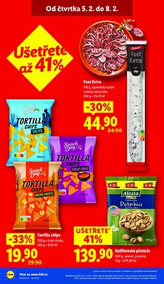 akční leták Lidl 5.2.2026-8.2.2026