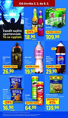 akční leták Lidl 5.2.2026-8.2.2026