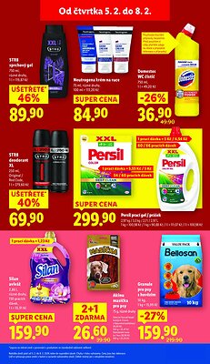 akční leták Lidl 5.2.2026-8.2.2026