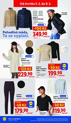 akční leták Lidl 5.2.2026-8.2.2026