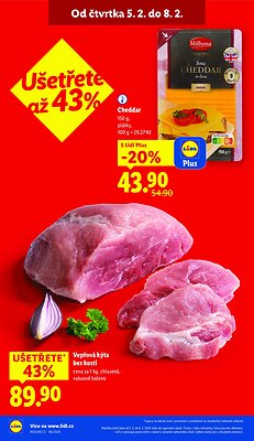 akční leták Lidl 5.2.2026-8.2.2026
