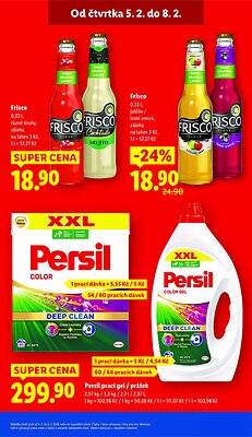 akční leták Lidl 5.2.2026-8.2.2026