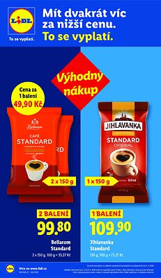 akční leták Lidl 5.2.2026-8.2.2026