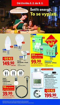 akční leták Lidl 2.2.2026-8.2.2026