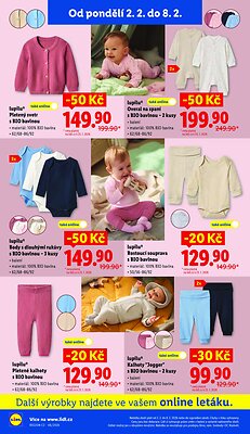 akční leták Lidl 2.2.2026-8.2.2026