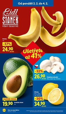 akční leták Lidl 2.2.2026-4.2.2026