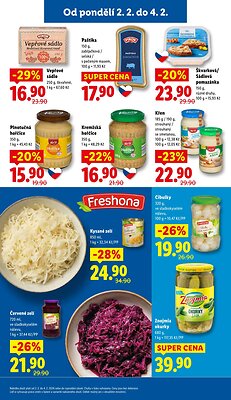 akční leták Lidl 2.2.2026-4.2.2026