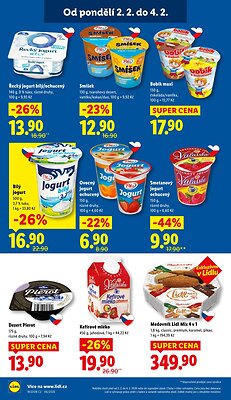 akční leták Lidl 2.2.2026-4.2.2026