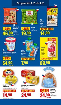 akční leták Lidl 2.2.2026-4.2.2026