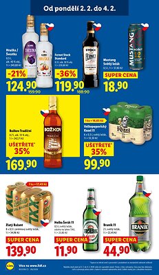 akční leták Lidl 2.2.2026-4.2.2026