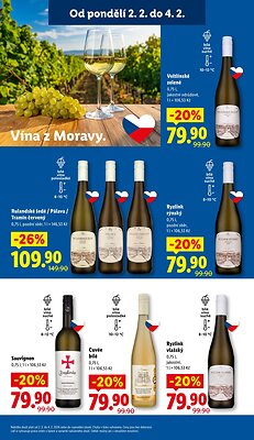 akční leták Lidl 2.2.2026-4.2.2026