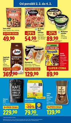 akční leták Lidl 2.2.2026-4.2.2026