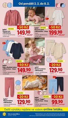 akční leták Lidl 2.2.2026-4.2.2026