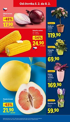akční leták Lidl 5.2.2026-8.2.2026