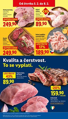 akční leták Lidl 5.2.2026-8.2.2026
