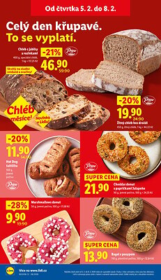 akční leták Lidl 5.2.2026-8.2.2026