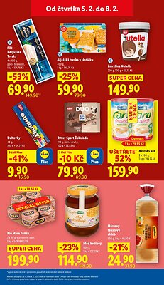 akční leták Lidl 5.2.2026-8.2.2026