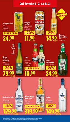 akční leták Lidl 5.2.2026-8.2.2026