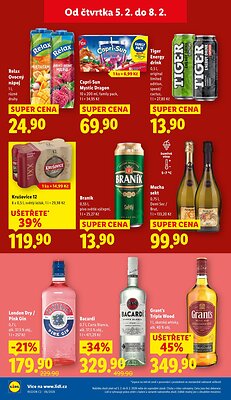 akční leták Lidl 5.2.2026-8.2.2026