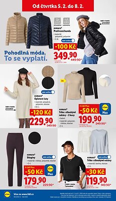 akční leták Lidl 5.2.2026-8.2.2026
