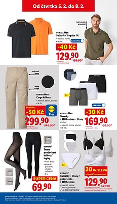 akční leták Lidl 5.2.2026-8.2.2026