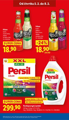 akční leták Lidl 5.2.2026-8.2.2026